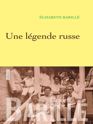 cover image of Une légende russe